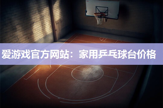 爱游戏官方网站：家用乒乓球台价格