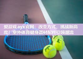 改变方式，挑战新高度！室外体育健身器材配件引领潮流