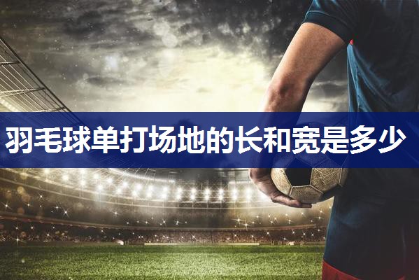 羽毛球单打场地的长和宽是多少