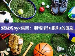羽毛球5u跟6u的区别