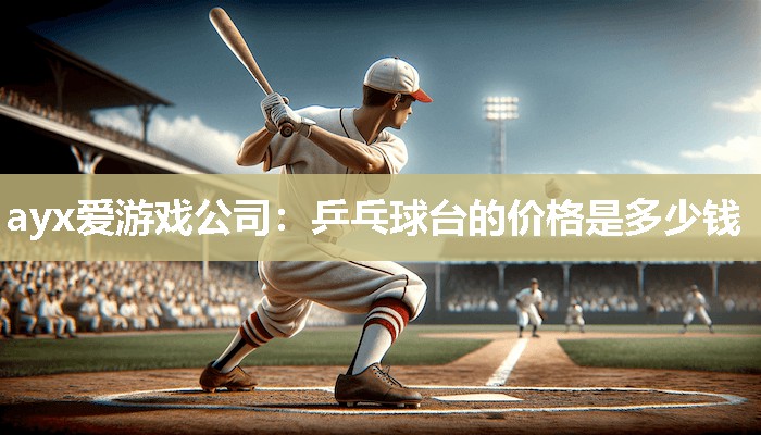 乒乓球台的价格是多少钱